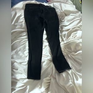 Black AE skinny jeans high waisted